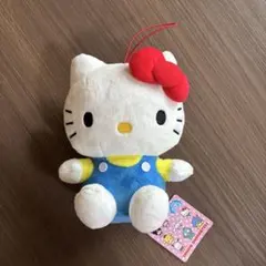 サンリオ展 kitty ラッピング柄ぬいぐるみ ピンクとホワイト2個セット
