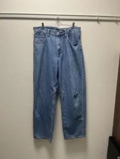 ユニクロ ワイドストレートジーンズ メンズ