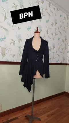 ‼️最終価格‼️BPN ブラックピースナウ　アシンメトリージャケット　ゴスロリ 2025年最新】BLACK PEACE NOW レディース テーラードジャケット