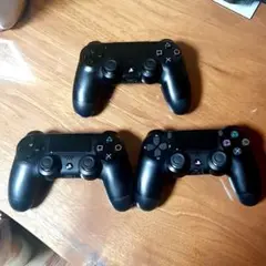 PS4 ワイヤレスコントローラー （DUALSHOCK 4）ブラック３個セット