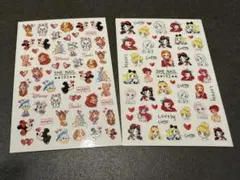 プリンセス　ネイル　ネイルシール