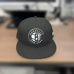 【NEWERA】59FIFTY ブルックリン・ネッツ ブラック × チームカラー