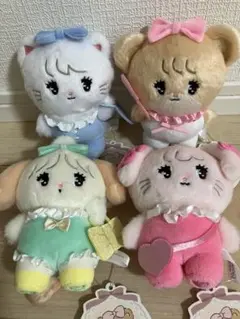 Lil ala mode　mikko　おでかけ♡マスコット　全4種のサムネイル