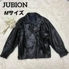 ★美品★イタリアラムレザー ジッパーシングルレザージャケットブラック 春コーデM