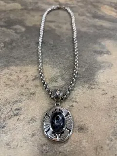 SAAD サード シルバー925 ピーターサイト サンフェイス ネックレス