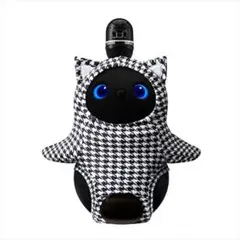 新品》LOVOT べースウェア ねこみみニット メランジグレー ラボット