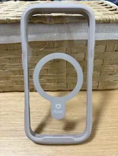 iPhone16 iface クリアケース　MagSafe ベージュ