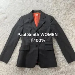 Paul Smith WOMEN ストライプ柄フォーマルジャケット スーツ