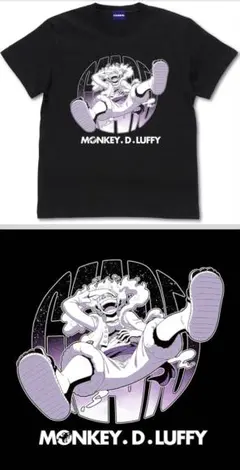 【未開封】 コスパ ワンピース ギア5 Tシャツ BLACK Mサイズ