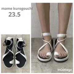 mame kurogouchi マメクロゴウチ レース 靴 22.5 - メルカリ