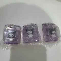 サンリオキャラクターズ パッケージミニチュア クロミ3個セット