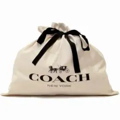 【未使用品】コーチ COACH 保存袋 収納袋 巾着 バック小物用