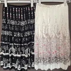 WORTH プリーツスカート 2枚セットのサムネイル