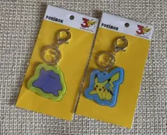 新品☆3COINS 포켓몬 30周年 アクリルキーホルダー 피카츄 메타몽