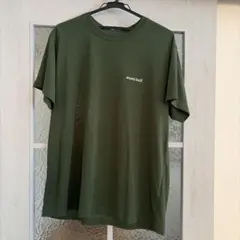 mont-bell Tシャツ グリーン　 L-Rサイズ