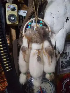 ネイティブアメリカン マンデラ、シールド ドリームキャッチャー