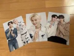 Stray Kids ファミマ ミニクリアファイル フィリックス 3枚セット