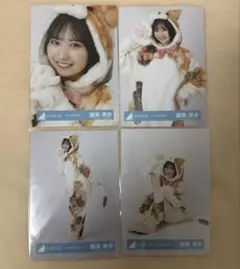 日向坂46 齊藤京子 2024年 振袖衣装 どうぶつ着ぐるみ 生写真 8種