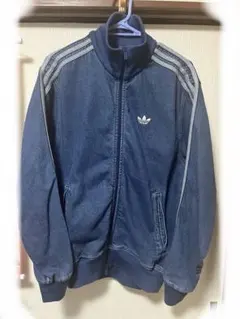 adidas アディカラー デニム ファイヤーバード トラックトップ