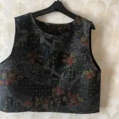着物リメイクベストのサムネイル