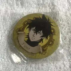 ブラッククローバー ブラクロ展 ユノ 推しキャラバッジコレクション 缶