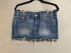 Levi's デニムのローライズスカート W27