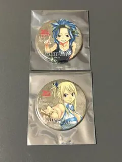フェアリーテイル プリンセスカフェ ルーシィ 缶バッジ FAIRY TAIL