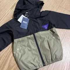 BREEZE ウィンドブレーカー 100cm 黒/カーキ