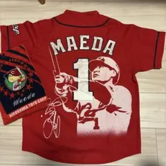 広島東洋カープ 前田選手 ユニフォーム S 引退記念　タオルマフラー付き