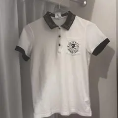 【美品】MARK&LONA ポロシャツ 38 M ホワイト バイカラー