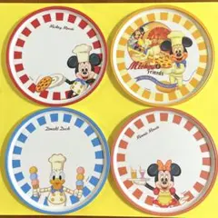 ディズニープレート　4枚セット