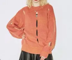 jouetie オーバーホールニット