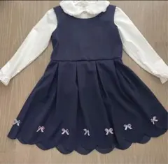 panpantutuスカラップワンピース ブラウス 2点セット