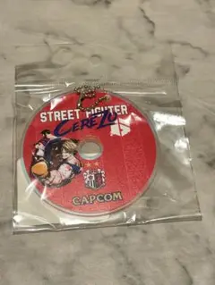 セレッソ大阪　ストリートファイター　6 コラボ　ディスク風キーホルダー