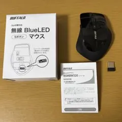 BUFFALO BlueLEDマウス 5ボタン