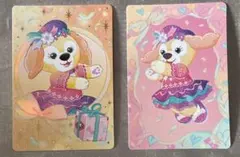 香港ディズニー 20周年ダッフィー&フレンズ トレカ クッキーアン　ホログラム