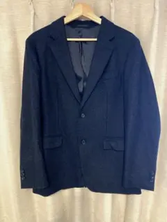 UNIQLO テーラードジャケット　ブラック　ウール　Mサイズ