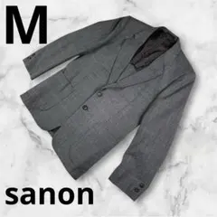 『sanon』 メンズ ジャケット M 茶