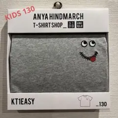 UNIQLO UNIQLO アニヤハインドマーチ　Tシャツ130 グレー