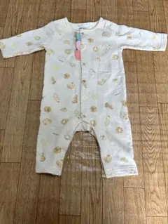 BABY CHEERパン柄ロンパース 95cm未満