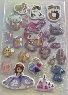 シール おすそ分け キャラクターグッズ