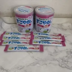 BeanStalk すこやかM1 粉ミルク 2缶+7本(300g)