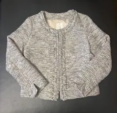 ✴︎3連休セール✴︎AG aquagirl ノーカラージャケット ツイード　M