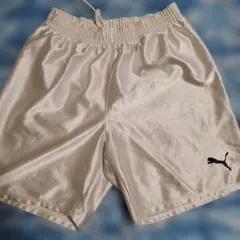 PUMA ホワイト ハーフパンツ 150