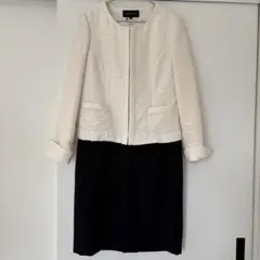 【新品タグ付き】13号 ESPRITMUR ノーカラージャケットほか3点セット