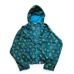 希少 Y2K O'NEILL 総柄 ナイロンジャケット ナイロンパーカー L