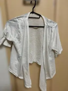 ホワイトカーディガン Mサイズ