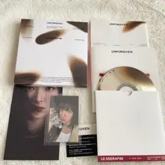 LESSERAFIM UNFORGIVEN CD ウンチェ トレカ付き