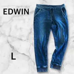 デニム ジョガーパンツ