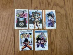 ドラゴンボール　グミ　カード　5枚　セット　孫悟空　ブルマ　Z バンダイ